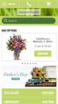 Mobile Screenshot of garrettflorist.com